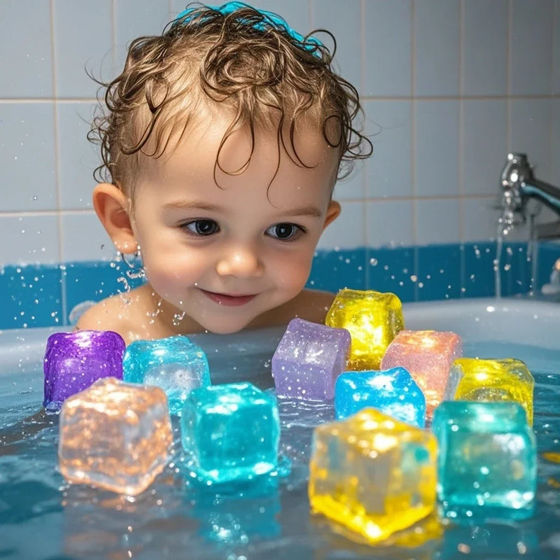 Brinquedos de Banho LED Coloridos - Diversão Iluminada na Hora do Banho! 🛁✨