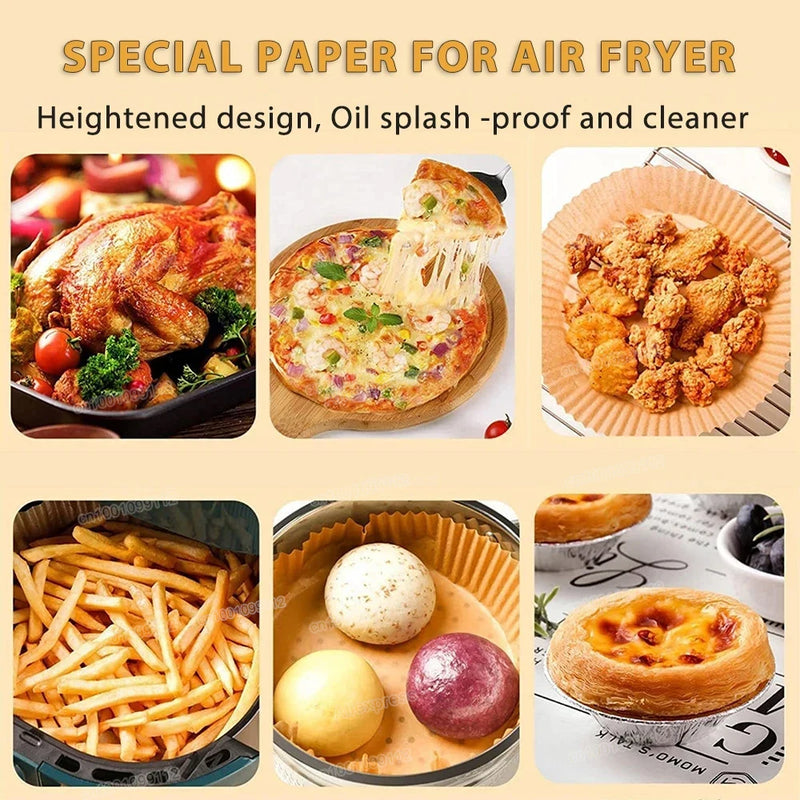 Papel para Air Fryer Antiaderente 🍟